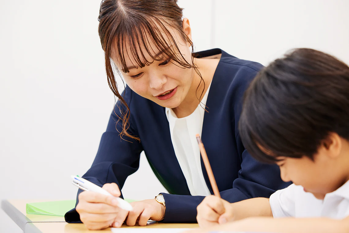 小学生の個別指導もお任せください！