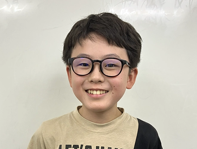 小学６年生 奥山さん