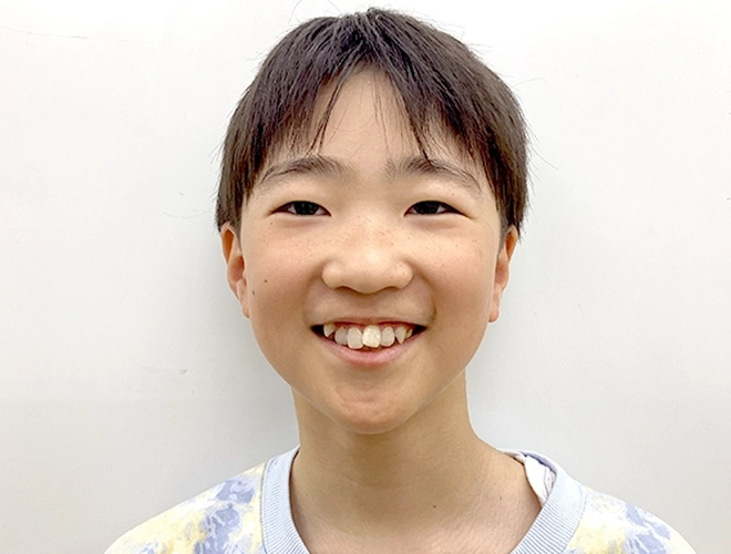 小学６年生 中村さん