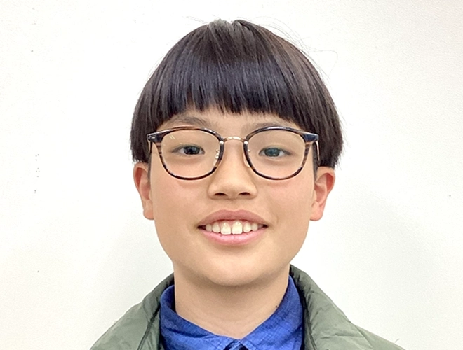 小学6年生 小川さん